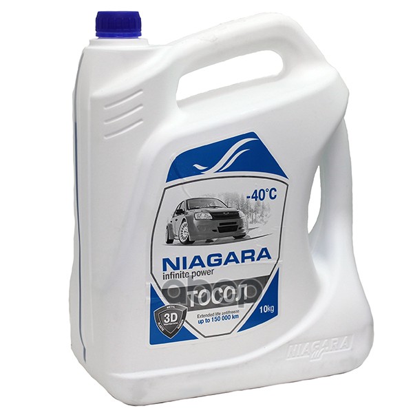 Жидкость Охлаждающая Тосол Ниагара А-40М 10Кг  001003000012 NIAGARA арт. 001003000012
