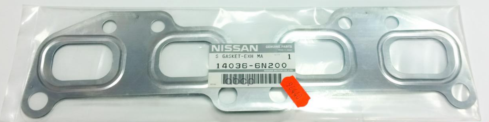 Прокладка выпускного коллектора Nissan AD 99-02 / Murano 02-08 QR20DD;QR20DE;QR25DD;QR25DE NISSAN арт. 14036-6N200