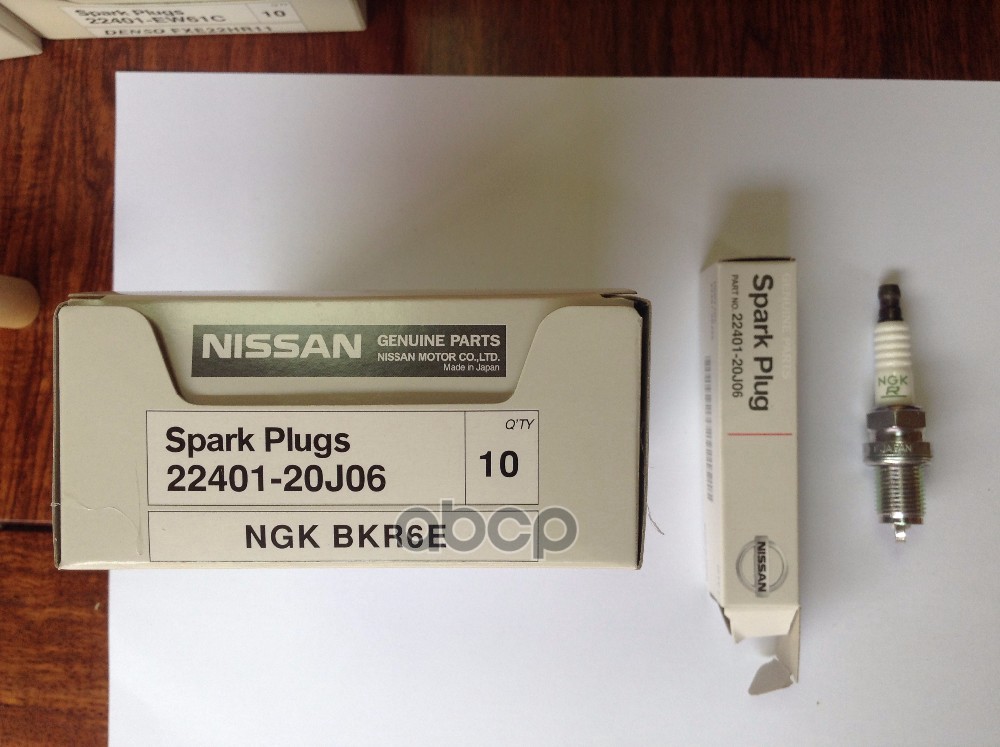 Свеча зажигания NISSAN ALMERA K4M/GA16DE NISSAN арт. 2240120J06