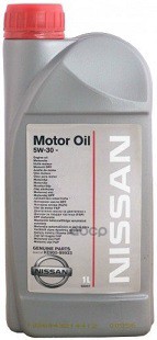 NISSAN Масло Моторное Синтетическое Motor Oil 5W-30 1Л Ke900-99933 (Ke90099933r)