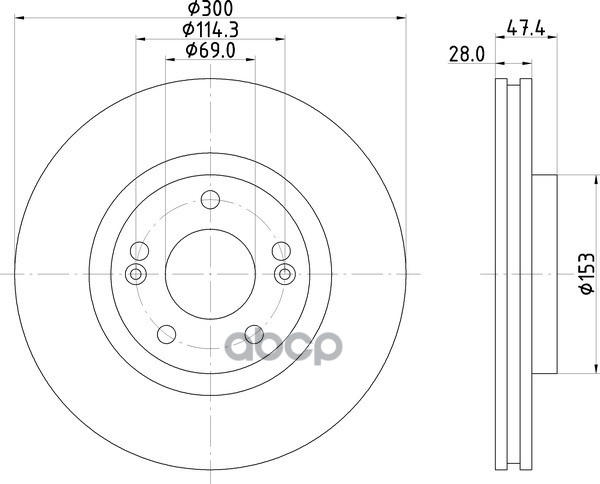 Диск Тормозной NISSHINBO арт. ND6030K