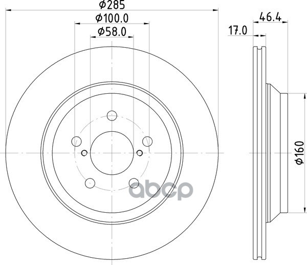 Тормозной Диск Subaru Impreza Nd7017k NISSHINBO арт. ND7017K