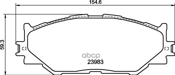 Колодки Тормозные Дисковые Передн.is C (Gse2_)  Is Ii (Gse2_  Ale2_  Use2_)  Is Iii (_E3_) NISSHINBO арт. np1082