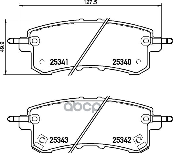 Колодки Тормозные Дисковые | Зад | NISSHINBO арт. NP2019