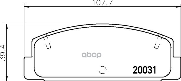 Колодки тормозные дисковые задн.323 F VI (BJ)  323 S VI (BJ)  RX 7 III (FD)  RX-7 II (FC)  RX-7 II C NISSHINBO арт. np5004