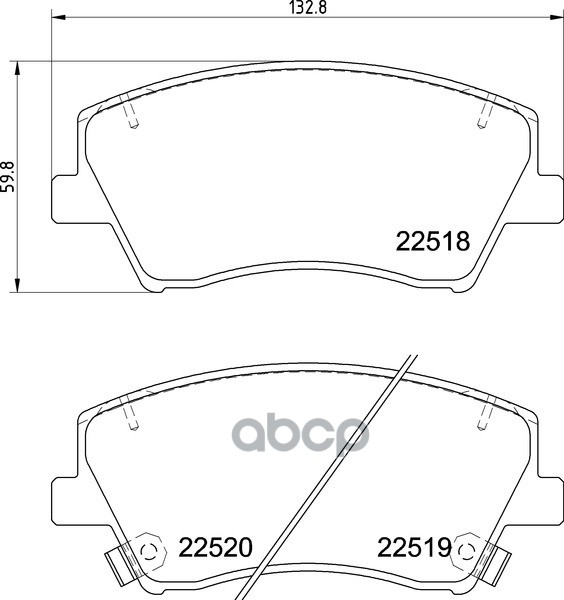 Колодки Тормозные Дисковые | Перед | NISSHINBO арт. NP6162