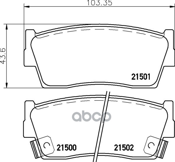 Колодки Тормозные Дисковые | Перед | NISSHINBO арт. NP9007