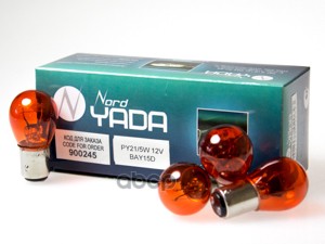 Лампа PY21/5W 12V BAY15d NORD YADA арт. 900245