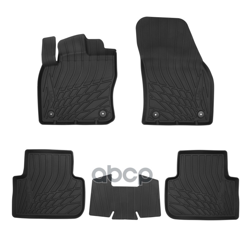 Коврики Салонные Литьевые Для Volkswagen Tiguan Ii 3D (2016) NORPLAST арт. np11-ldc-95-653