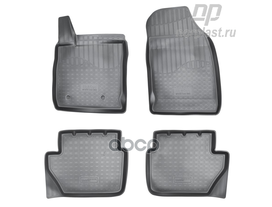 Коврики Салонные Для Ford Ecosport 3D (2014) Norplast Npa10-C22-060 NORPLAST арт. NPA10-C22-060