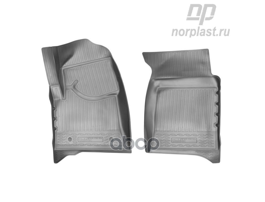 Коврики салонные для UAZ Patriot (2014) (пер) UAZ Pickup (2014) (пер) UAZ Cargo 3D (2014) (пер) NORPLAST NPA10-C93-504 NORPLA...