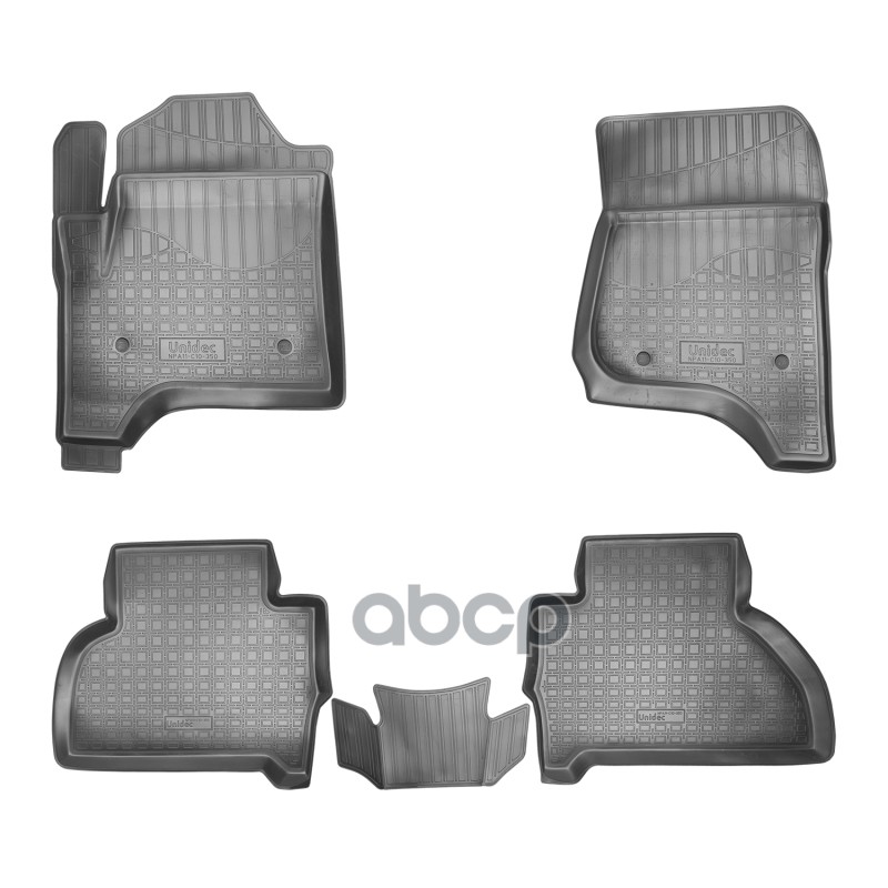 Коврики Салонные Для Cadillac Escalade (2014) (5 Мест) Chevrolet Tahoe (2014) (5 Мест) NORPLAST арт. npa11-c10-350