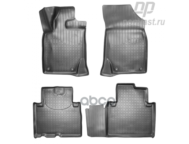 Коврики салонные для Geely Atlas (I) 3D (2018) NORPLAST арт. NPA11C24020