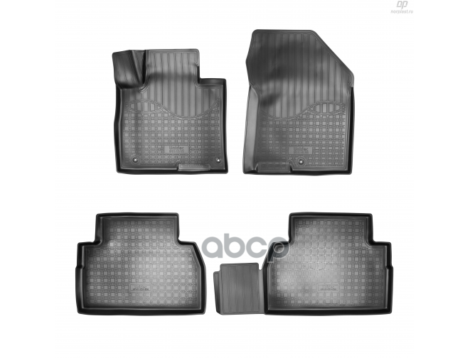 Коврики Салонные Для Hyundai Santa Fe 3D (2018) (5 Мест) Norplast Npa11-C31-530 NORPLAST арт. NPA11-C31-530