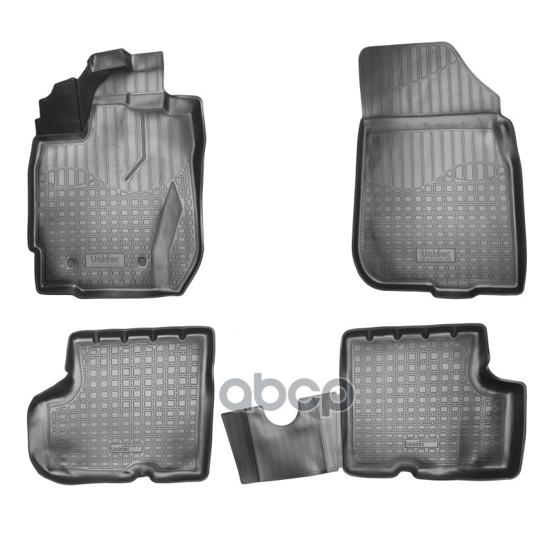 Коврики салонные для Renault Duster 3D (2015) Nissan Terrano 3D (2016) NORPLAST NPA11-C69-100 NORPLAST арт. NPA11-C69-100