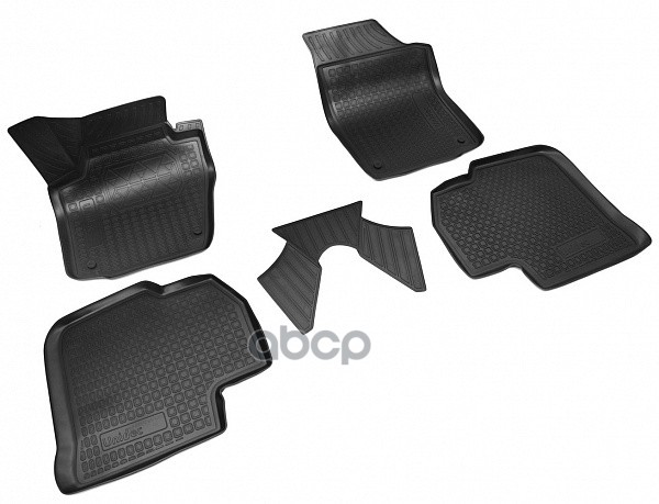 Коврики салонные для Skoda Rapid (NH) 3D (2013) NORPLAST арт. NPA11C816501