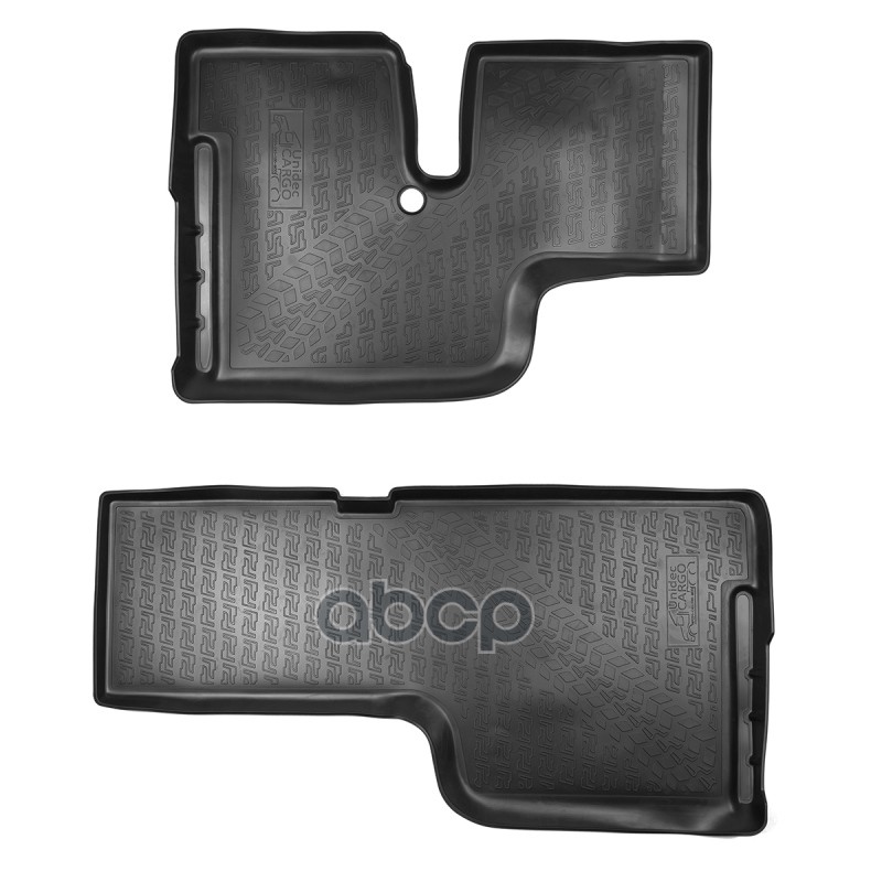 Коврики салонные для KamAZ 43118/65115/53605 (классическая кабина) NORPLAST арт. npc01-c41-100-m00