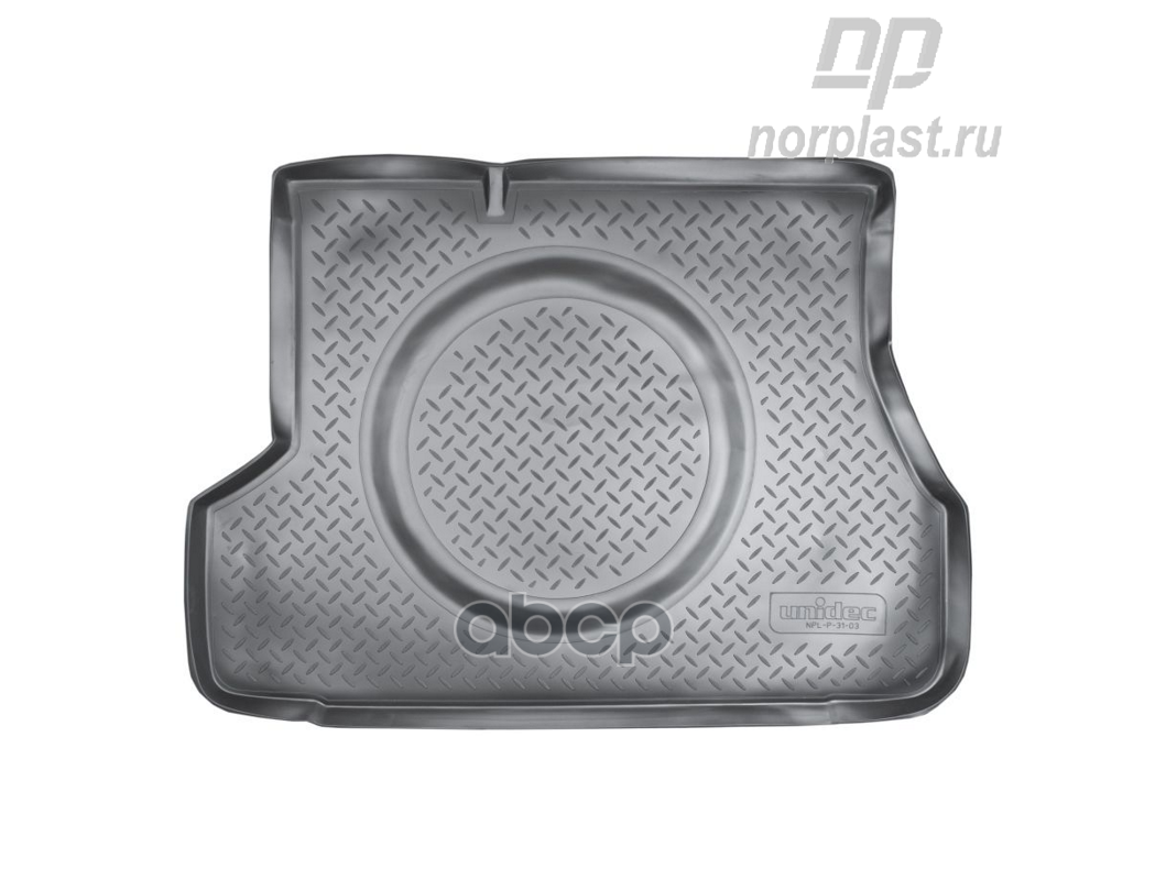 Коврики в багажное отделение для Hyundai Accent (LC) (2000) NORPLAST арт. npl-p-31-03