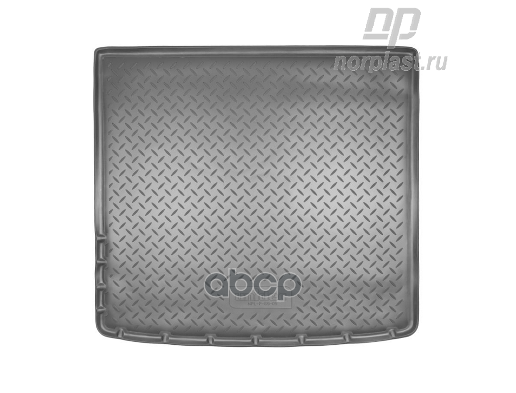 Коврики в багажное отделение для Renault Duster (4WD) (2011) Nissan Terrano (4WD) (2014) NORPLAST арт. npl-p-69-05