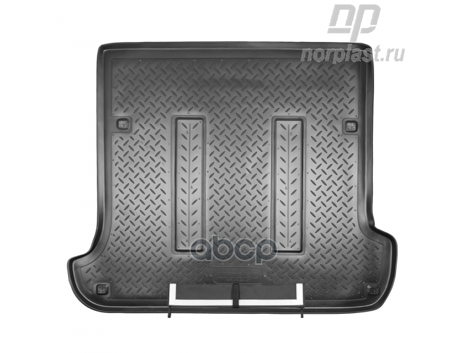 Коврики В Багажное Отделение С Фартуком Для Toyota Lc-120 Prado (J120) (2002-2010) Lexus Gx 470 (J1 NORPLAST арт. npl-p-88-40-ap