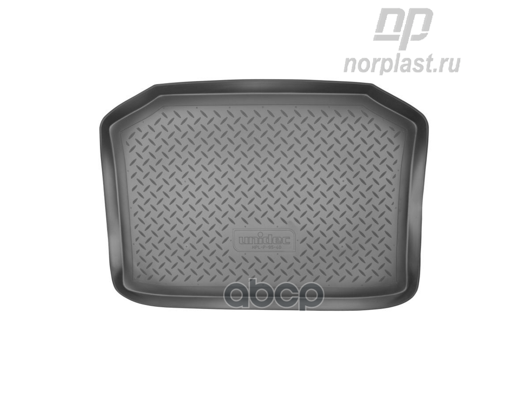 Коврики В Багажное Отделение Для Volkswagen Polo (Hb) (2002-2009) NORPLAST арт. npl-p-95-40