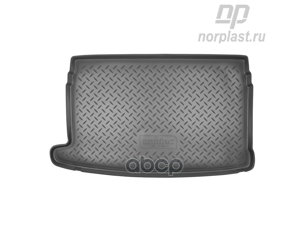 Коврики В Багажное Отделение Для Volkswagen Polo (Hb) (2009) NORPLAST арт. npl-p-95-41