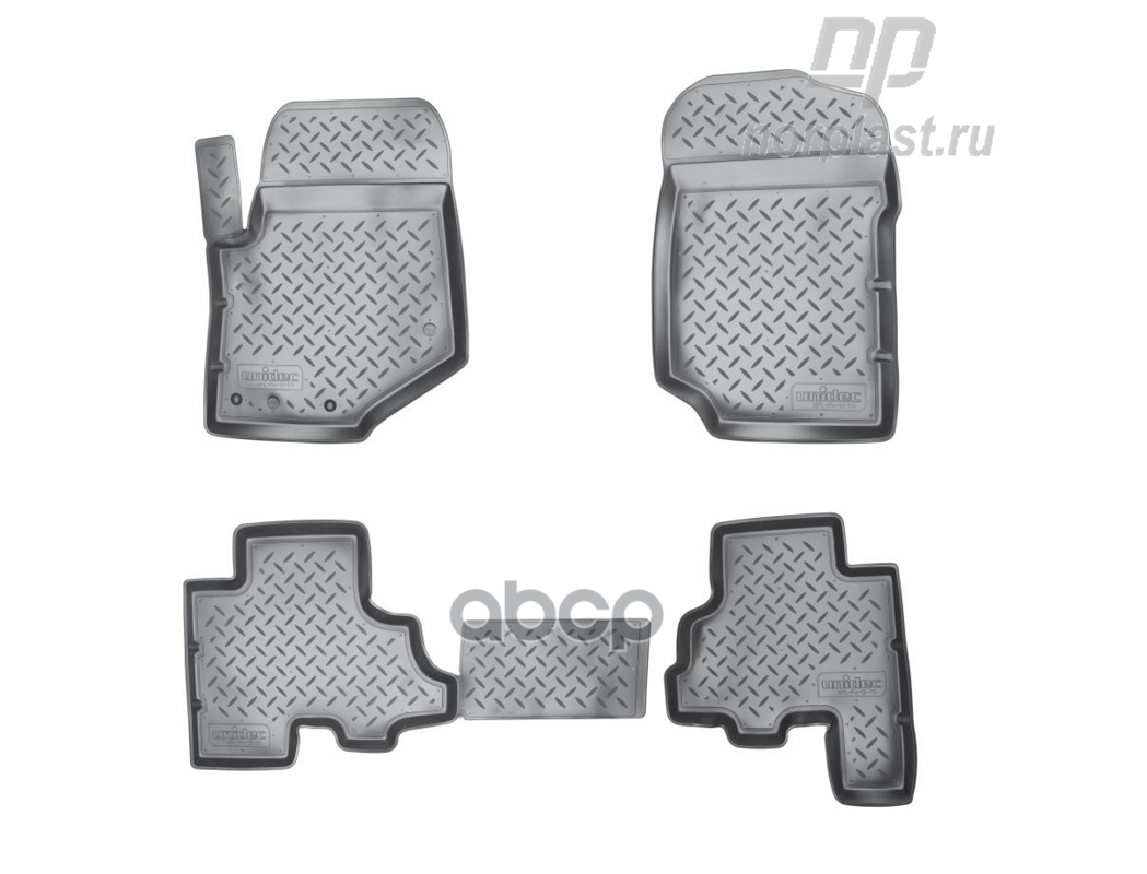 Коврики Салонные Для Chevrolet Trail Blazer (2006-2009) NORPLAST арт. npl-po-12-70
