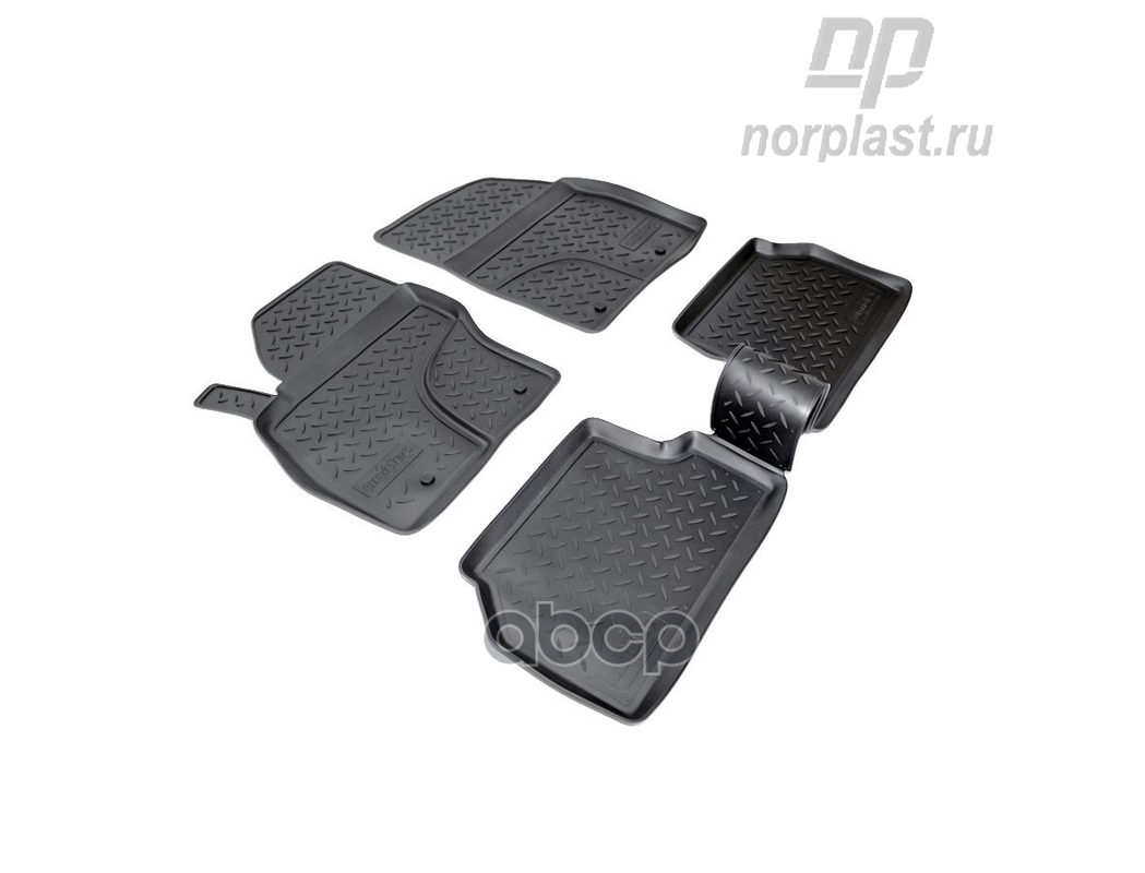 Коврики салонные для Ford Focus II (2008-2011) NORPLAST арт. npl-po-22-16