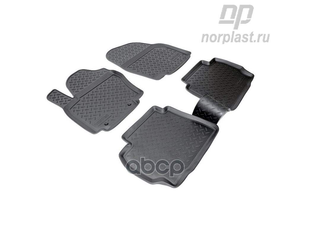 Коврики салонные для Ford Mondeo IV (BA7) (2007-2015) NORPLAST NPL-Po-22-30 NORPLAST арт. NPL-Po-22-30