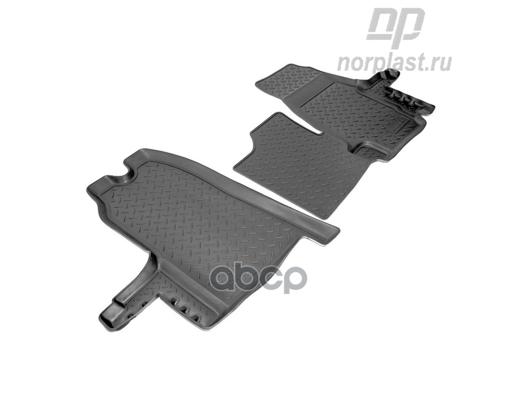 Коврики салонные для Ford Transit (2006) (2 шт) NORPLAST арт. npl-po-22-80