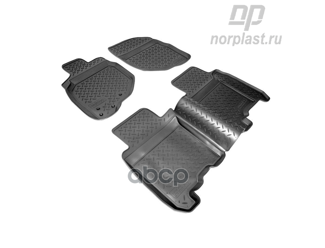 Коврики В Салон Полиуретан Norplast Honda Jazz, 2004-2008 Черный Комплект Npl-Po-30-30 NORPLAST арт. NPL-Po-30-30