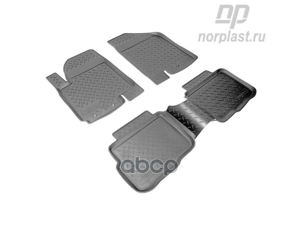Коврики салонные для Kia Soul (AM) (2008) NORPLAST NPL-Po-43-70 NORPLAST арт. NPL-Po-43-70