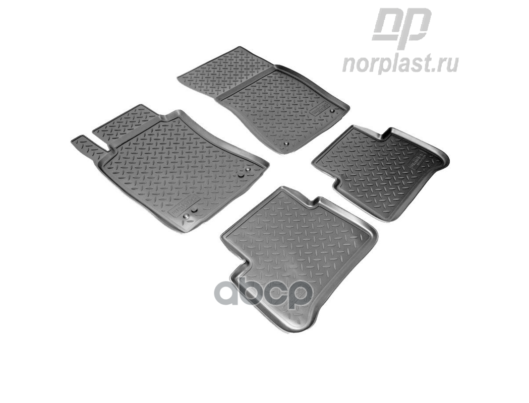 Коврики салонные для Mercedes-Benz E (W211) (2002-2009) NORPLAST арт. npl-po-56-50
