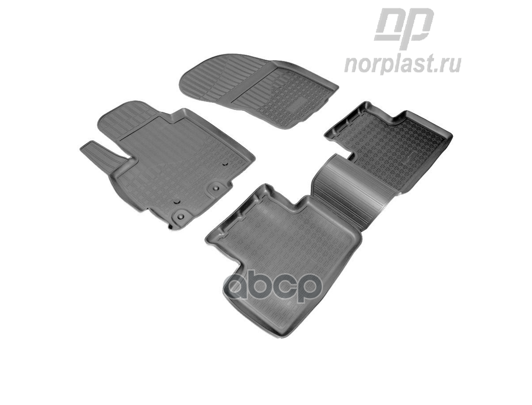 Коврики салонные для Mitsubishi ASX (2010) Citroen C4 AirCross (B) (2011) Peugeot 4008 (2012) NORPLAST NPL-Po-59-05 NORPLAST ...