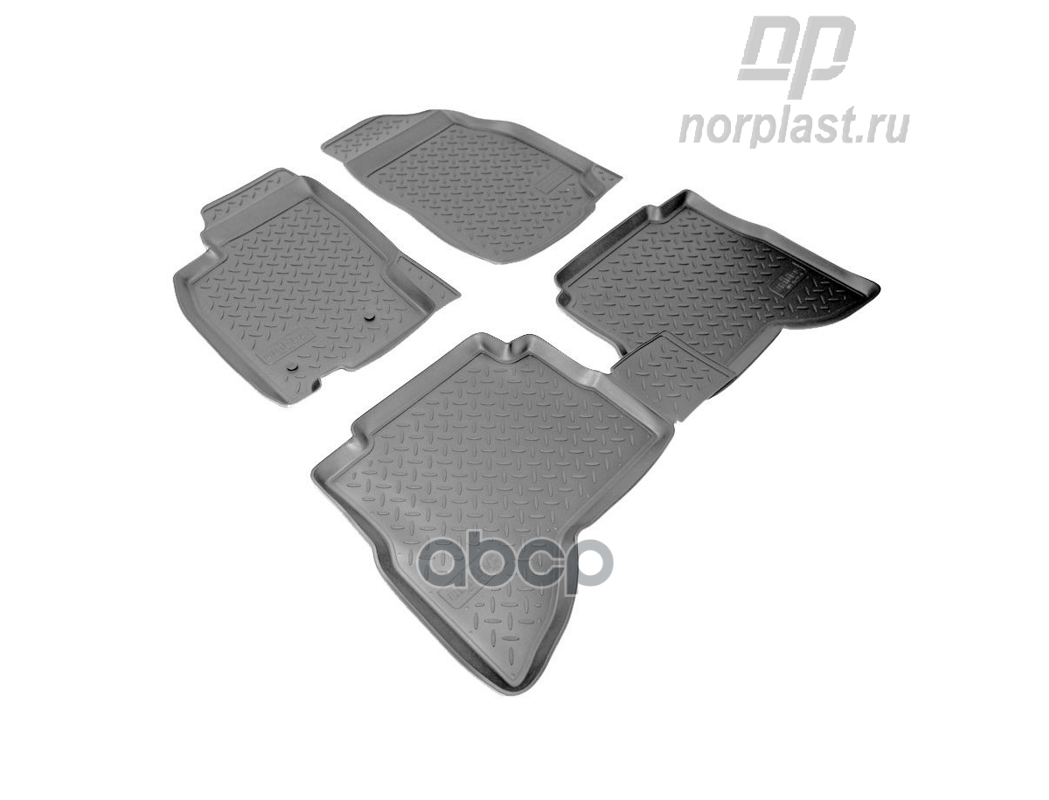 Коврики салонные для Mitsubishi Pajero Sport (1998-2008) NORPLAST NPL-Po-59-46 NORPLAST арт. NPL-Po-59-46