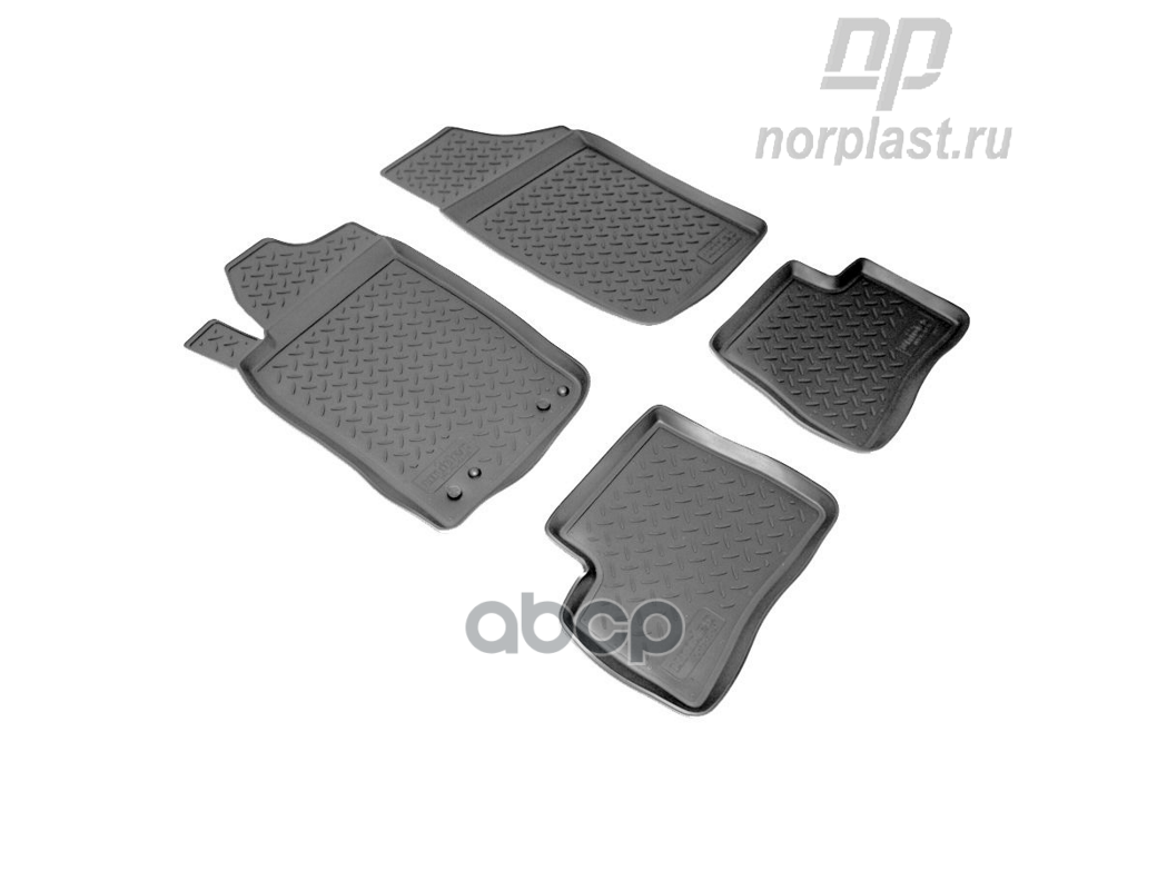 Коврики салонные для Peugeot 206 (1998-2009) NORPLAST арт. npl-po-64-26