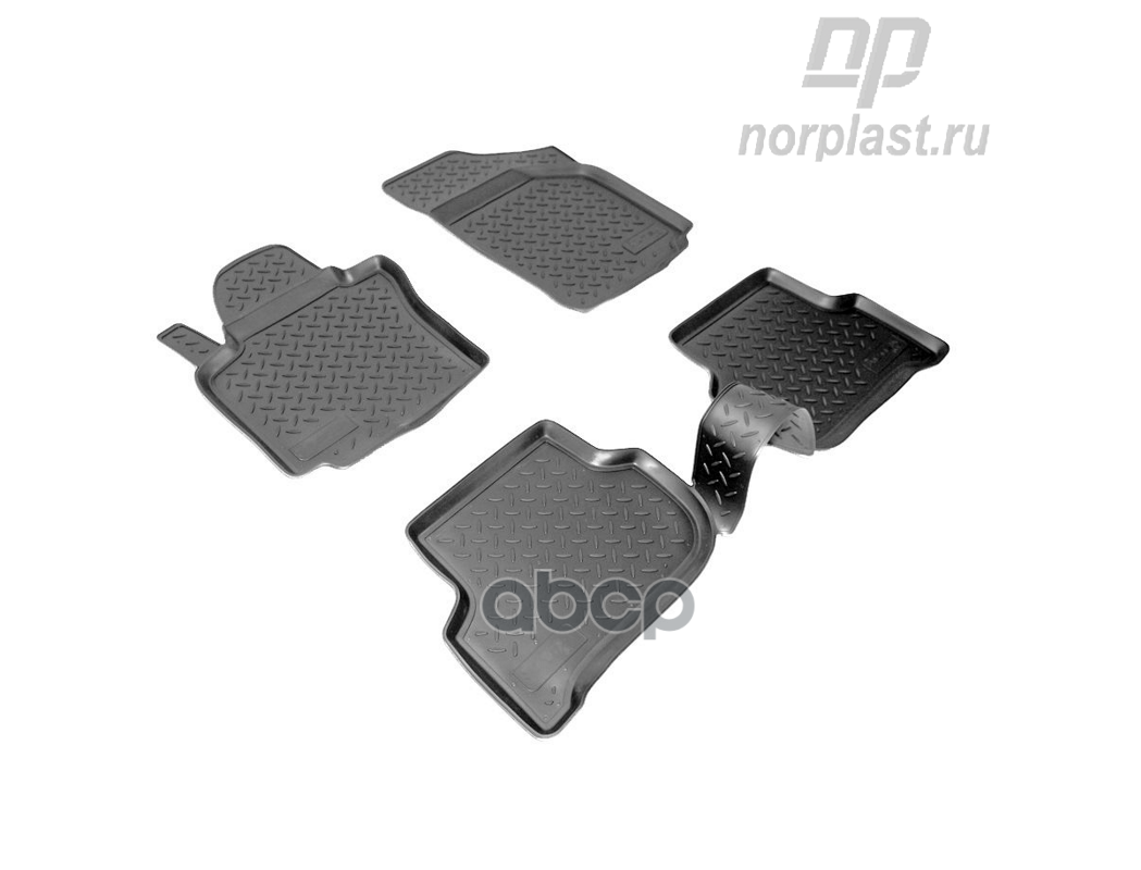 Коврики Салонные Для Seat Altea (5P1) (2004) NORPLAST арт. npl-po-80-10