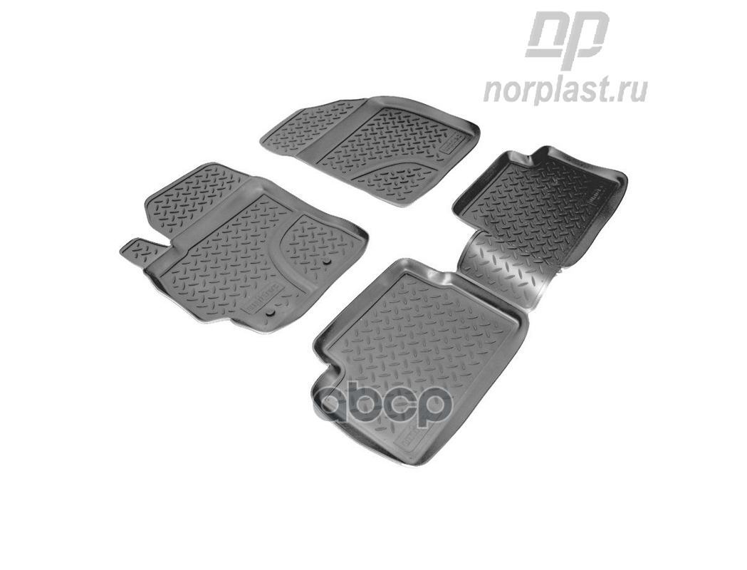 Коврики салонные для Toyota Corolla (E14) (2007) NORPLAST арт. npl-po-88-12