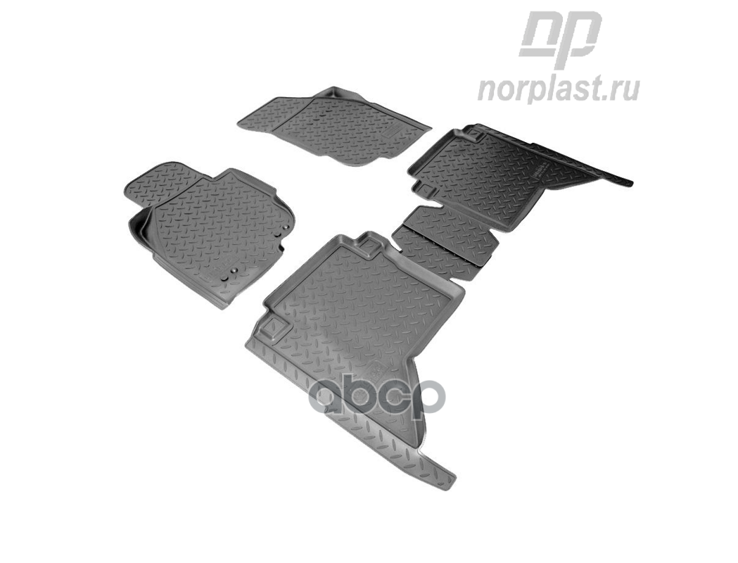 Коврики Салонные Для Toyota Hilux (N2) (2011-2015) NORPLAST арт. npl-po-88-181