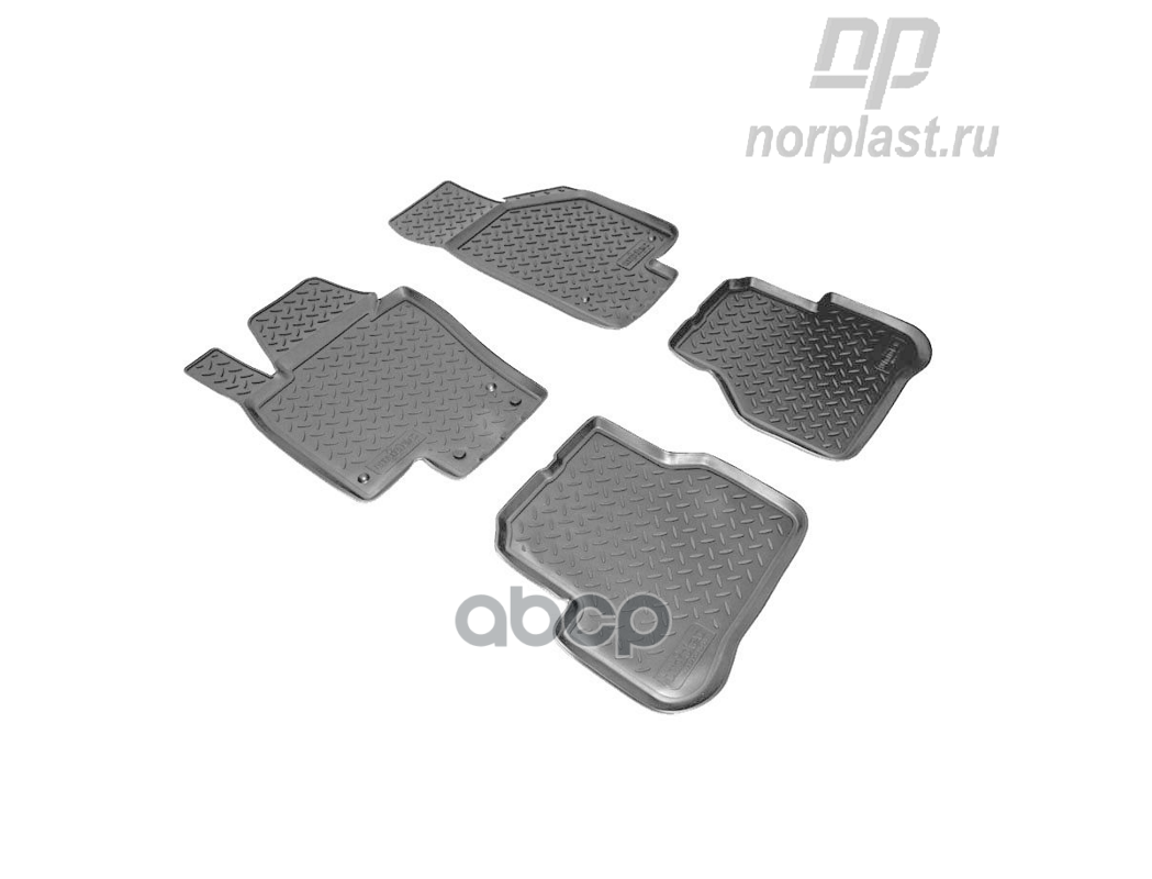 Коврики салонные для Volkswagen Passat B7 (2011-2015) NORPLAST арт. npl-po-95-33
