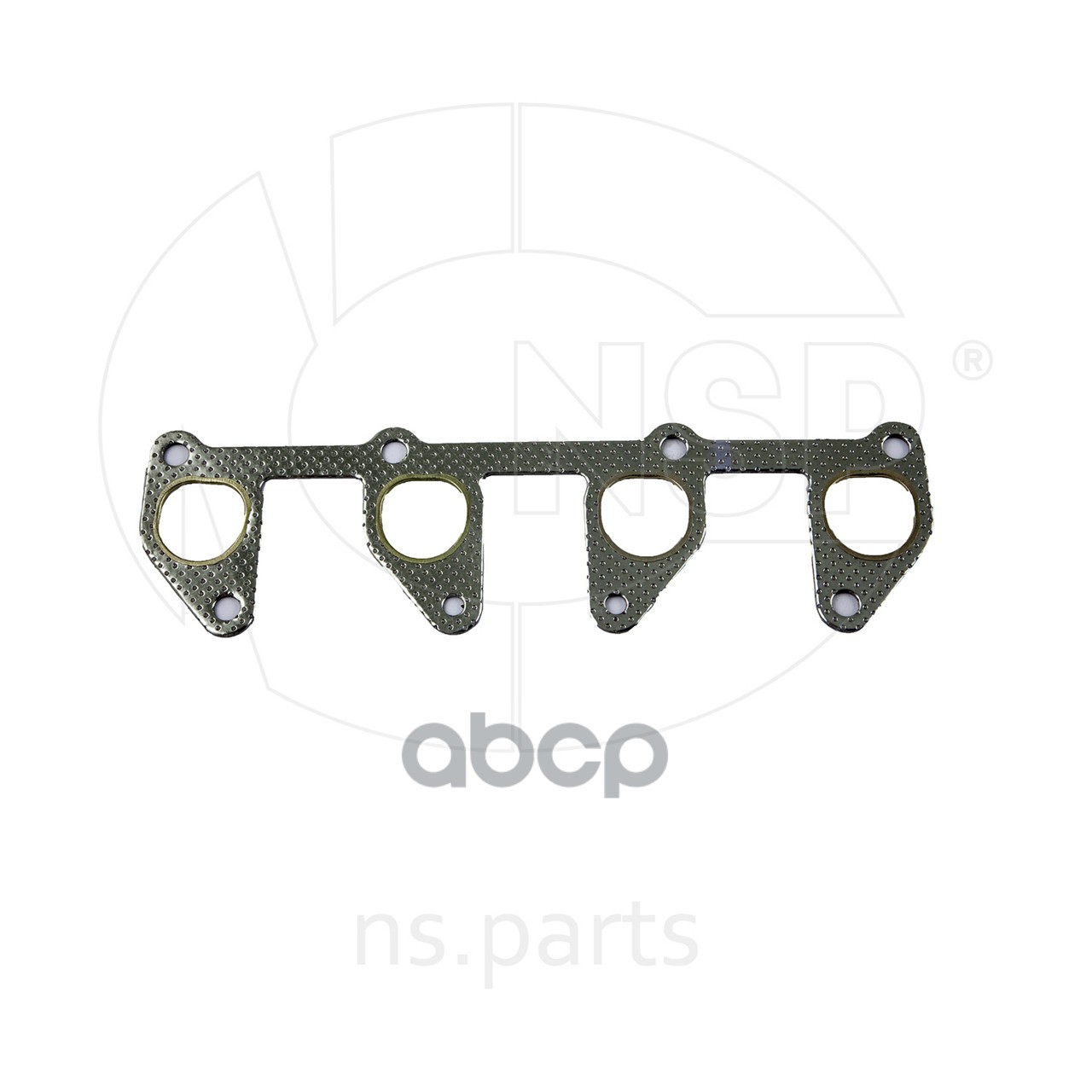 Прокладка коллектора выпускного CHEVROLET Lanos NSP арт. NSP0196181207