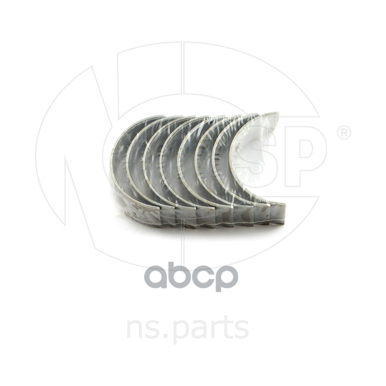 Вкладыши шатунные (1.5 SOHC,DOHC,STD) DAEWOO Nexia (к-кт 8шт) NSP арт. NSP0196351662S