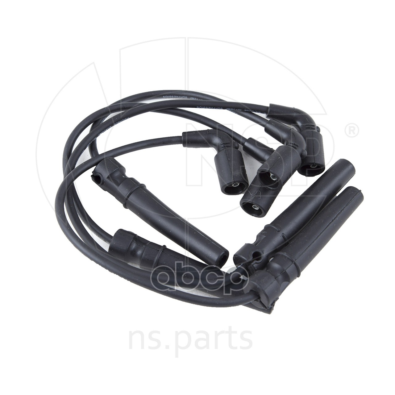 Провода высоковольтные CHEVROLET Aveo/DAEWOO (к-кт в/в проводов) NSP арт. nsp0196497773