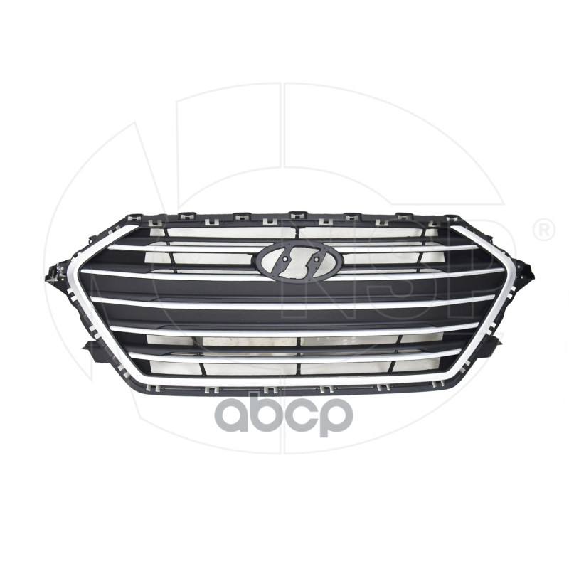 Решетка Радиатора Hyundai Elantra Vi (16-19) (Черная) Nsp Nsp0286350f2000 NSP арт. NSP0286350F2000