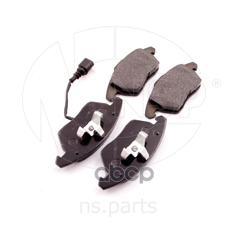 Колодки тормозные передние SKODA Octavia (04-13)/Fabia (11-)/VW Caddy (04-15) NSP арт. nsp085k0698151