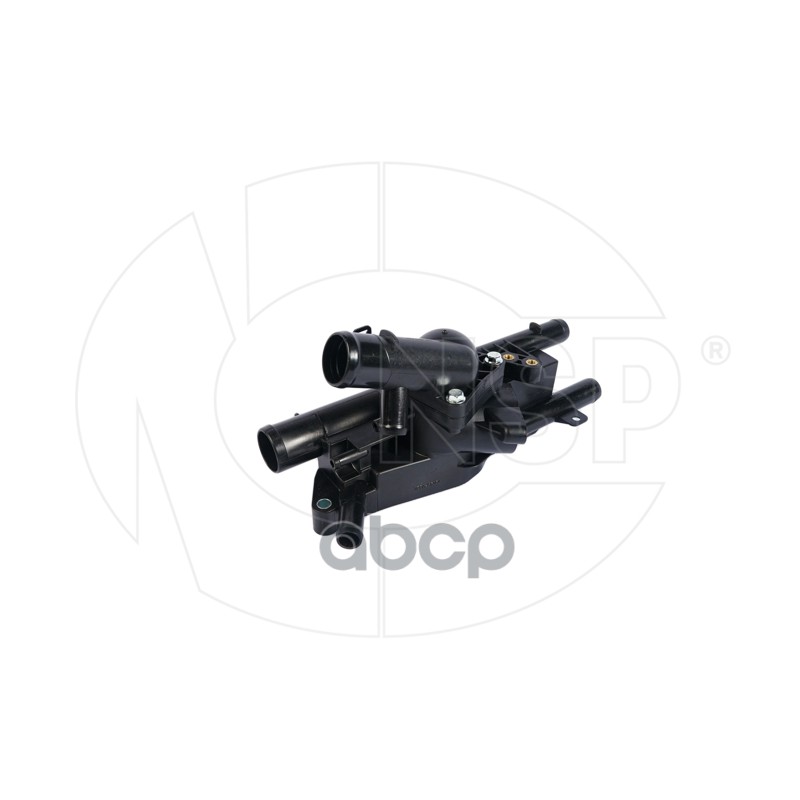 Термостат с корпусом, датчиком HYUNDAI Santa Fe (12-), IX35, KIA OPTIMA (15-),Sorento (09-) NSP арт. NSP1EN04209