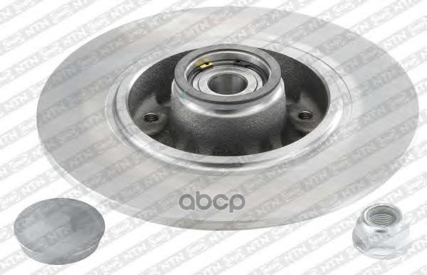 Диск тормозной задний с подшипником, с кольцом abs RENAULT Fluence 10>/Laguna 07>/Megane 08> NTN-SNR KF155.103U NTN арт. KF15...