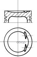 Поршень В Компл Ford Escort/Focus/Fiesta/Mondeo NURAL арт. 87-136600-00