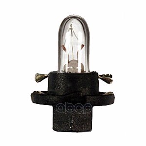 Лампа BAX 12V 1.2W BX8 4d black NVA CP Narva арт. 17028