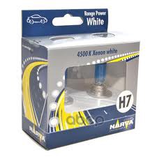 Лампа Головного Света H7 12Vrange Power White (Box 2 Шт.) Narva арт. 48607